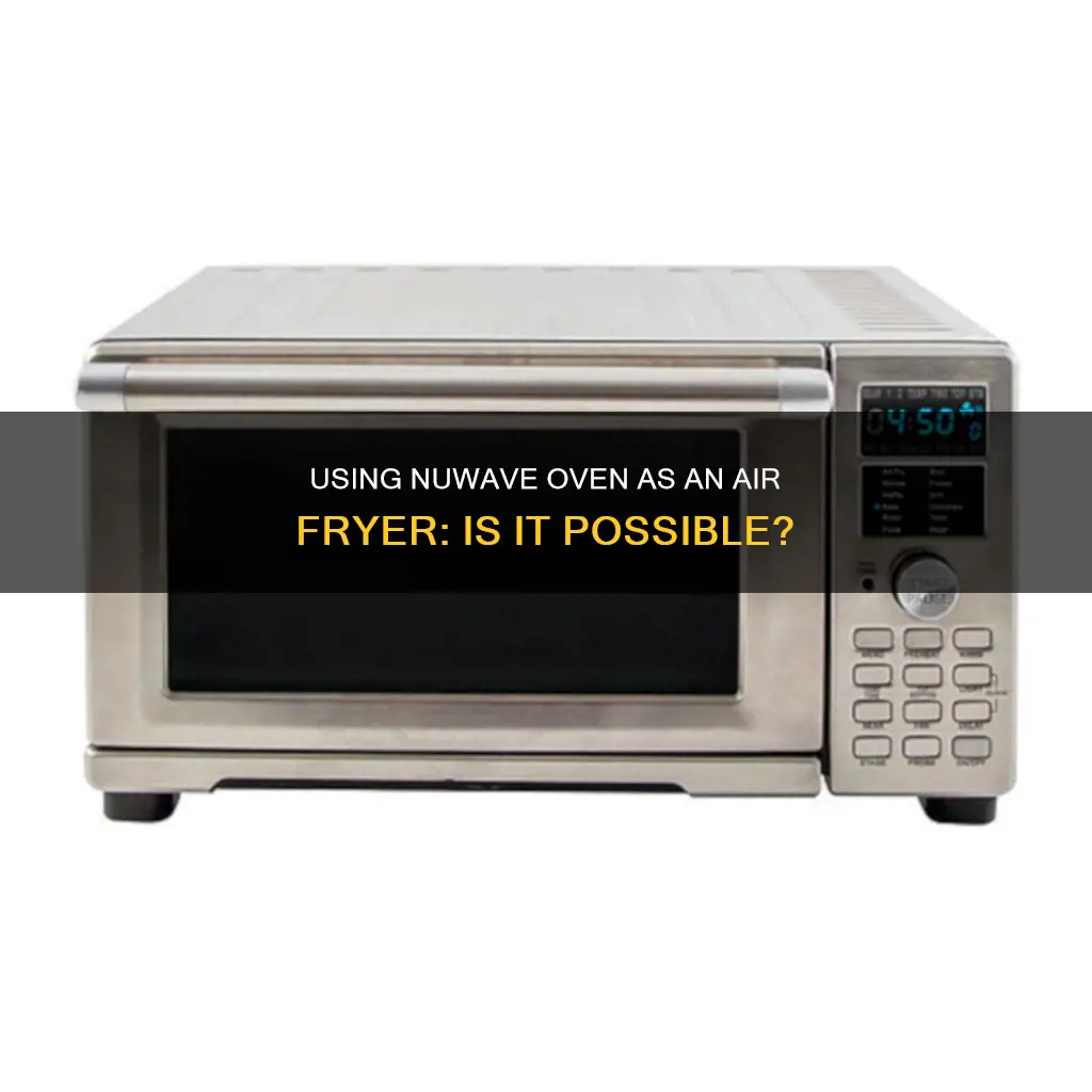 can i use my nuwave oven as an air fryer