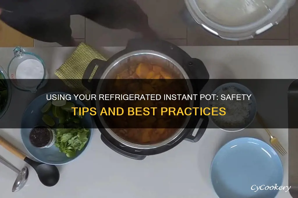 can i use my refrigerated instapot