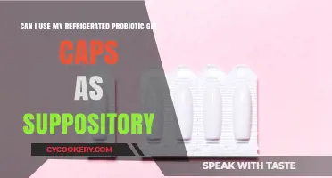 Using Refrigerated Probiotic Gel Caps as Suppositories: Safe or Risky?