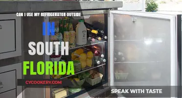 Using Your Refrigerator Outdoors in South Florida: What You Need to Know
