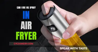 Oil Spray in Air Fryers: Safe or Not?