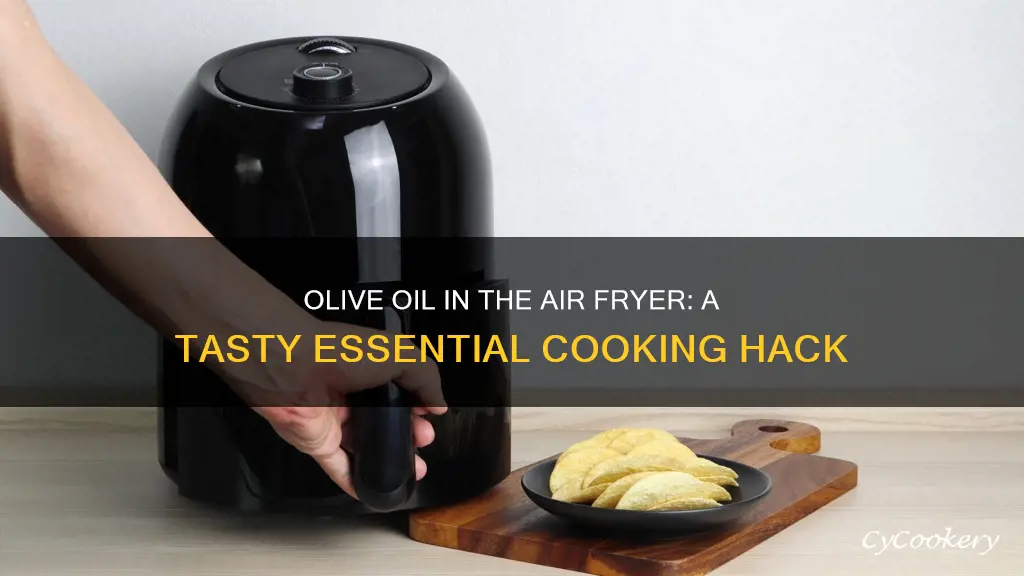 can i use olive oil in cook essential air fryer