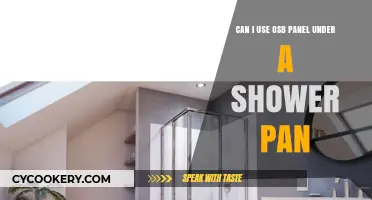 OSB Panels Under Shower Pan: Good Idea?