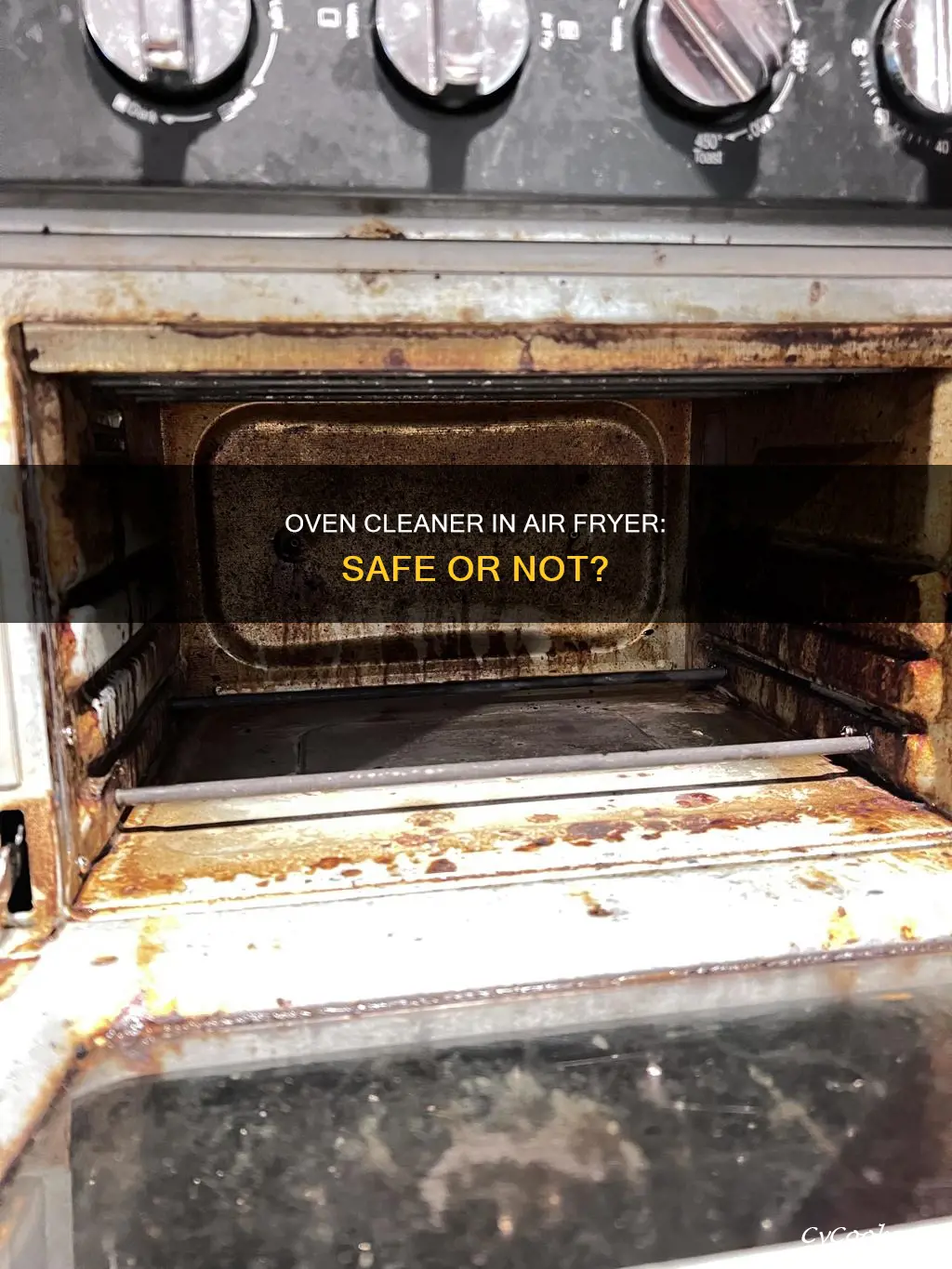 can i use oven cleaner in air fryer