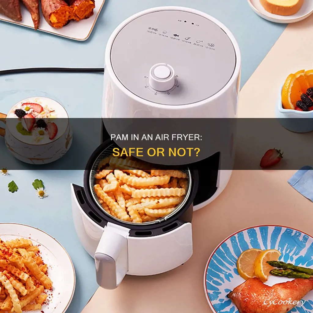 can i use pam on my air fryer basket