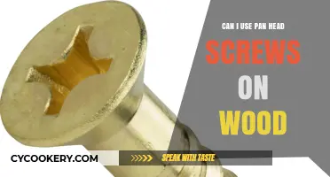 Using Pan Head Screws for Wood: Is It a Good Idea?