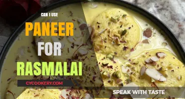 Make Rasmalai with Paneer: A Smart Substitute