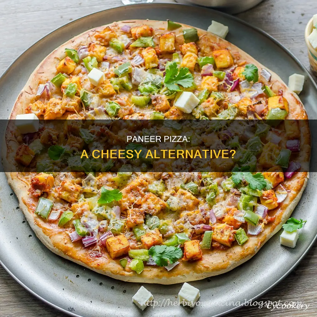 can I use paneer instead of cheese in pizza