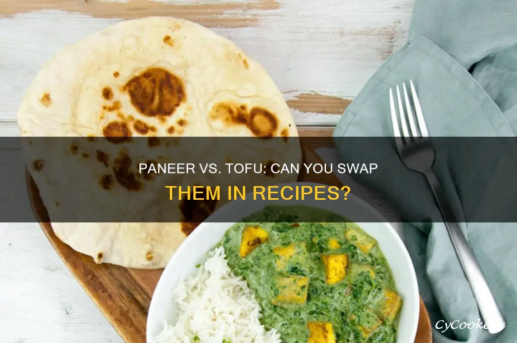 can I use paneer instead of tofu