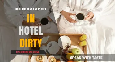Hotel Stay: Using Dirty Plates and Pans?