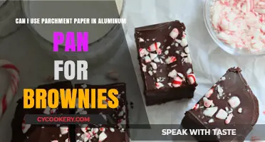 Parchment Paper and Aluminum: Baking Brownies Better