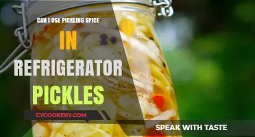 Using Pickling Spice in Refrigerator Pickles: Tips and Tricks