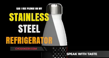 Using Pledge on Stainless Steel: Safe for Your Refrigerator?