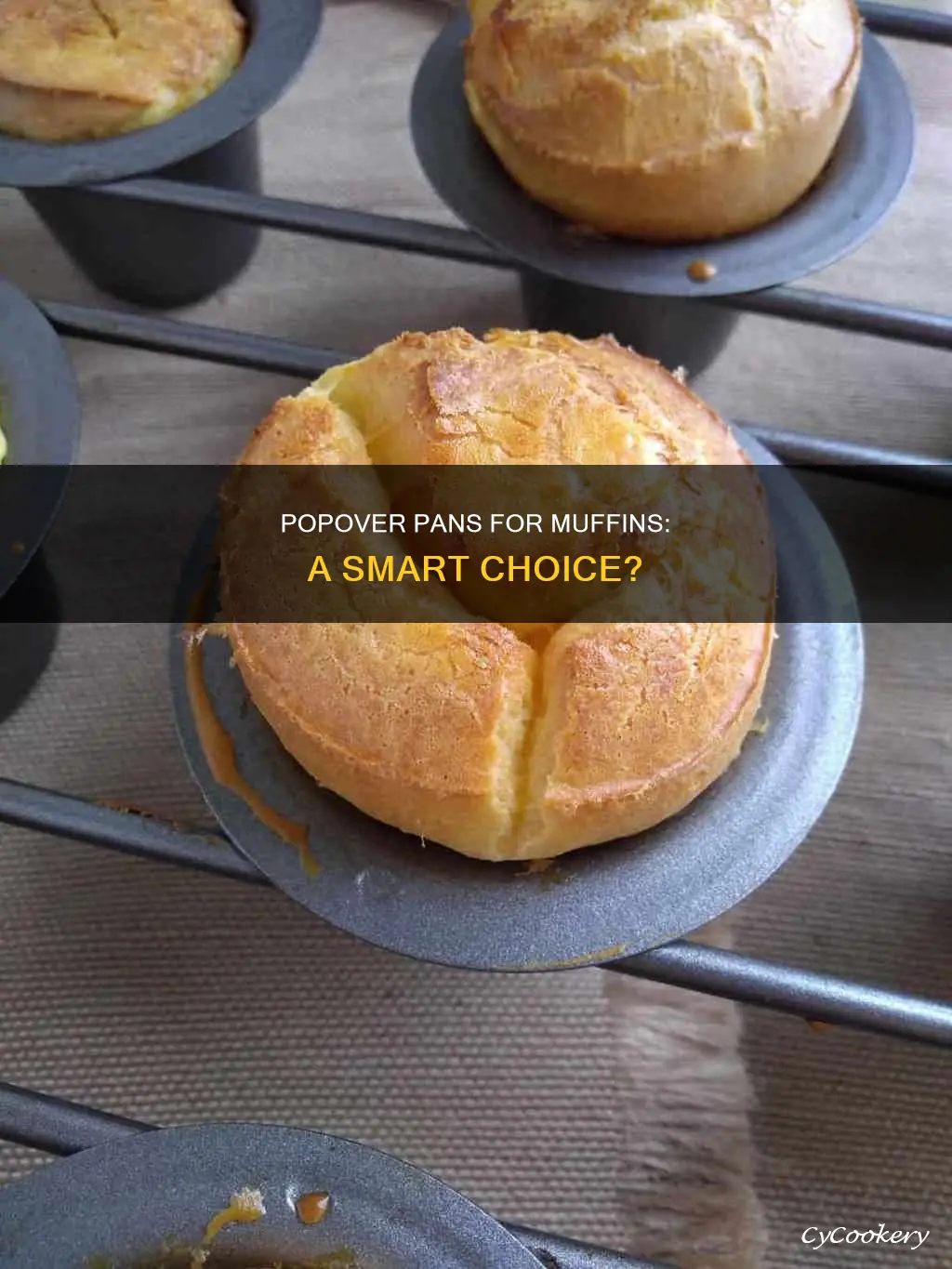 can I use popover pan for muffins
