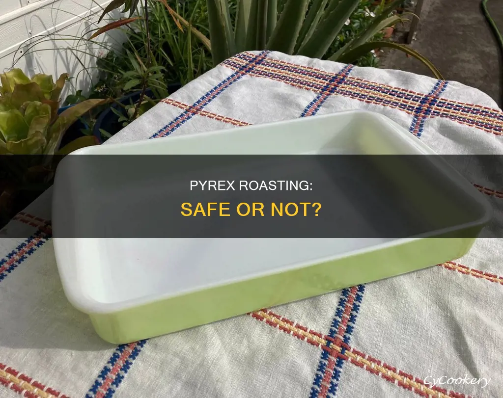 can I use pyrex as a roasting pan