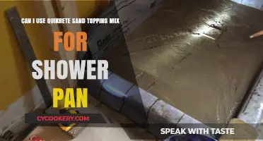 The Best Sand Mix for Shower Pans?
