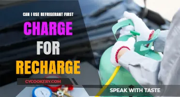Using Refrigerant First Charge for Recharge: Is It Safe and Effective?