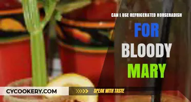 Refrigerated Horseradish in Bloody Marys: A Spicy Twist or No-Go?