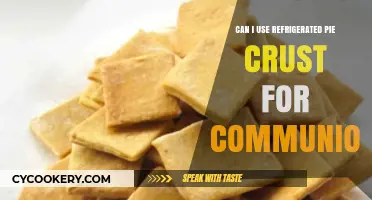Refrigerated Pie Crust for Communion: A Practical and Reverent Option?
