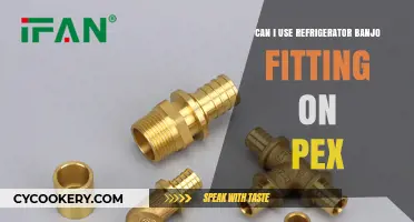 Using Refrigerator Banjo Fittings on PEX: Compatibility and Installation Tips