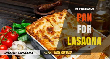 Lasagna Pan Options: Can You Use Regular Pans?