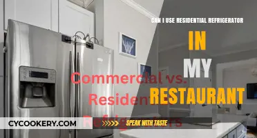 Residential vs. Commercial: Can You Use a Home Fridge in Your Restaurant?