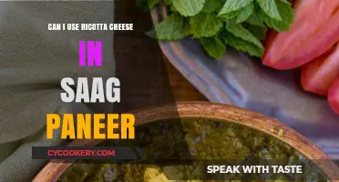 Ricotta in Saag Paneer: A Tasty Substitute?
