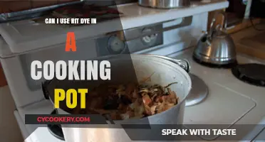 Rit Dye in a Cooking Pot: Safe or Not?