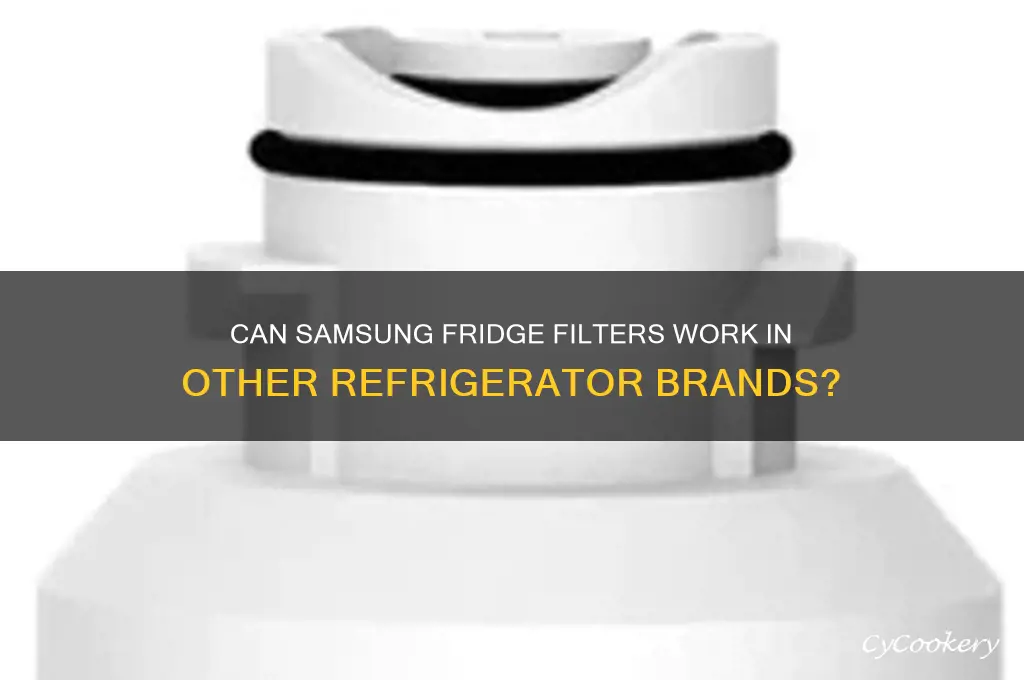 can i use samsung refrigerator filter on other refrigerator