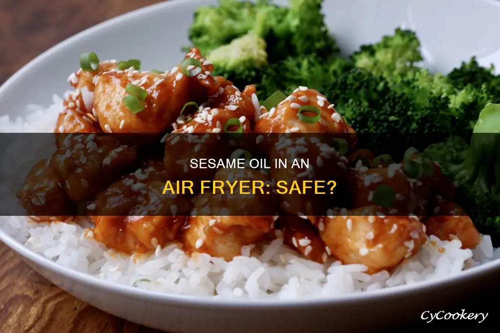 can i use sesame oil in air fryer