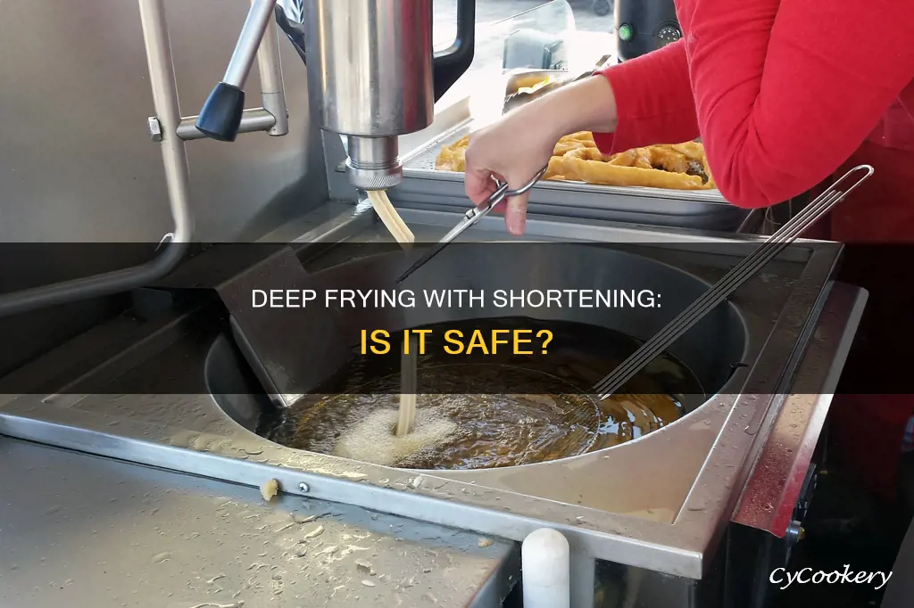 can i use shortning in my deep fryer