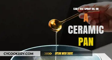 Spray Oil and Ceramic Pans: A Match Made in Heaven?