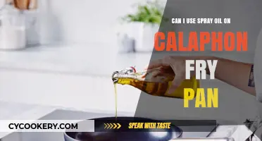 Calphalon Fry Pan: Using Spray Oil?