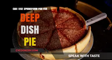 Springform Pans for Deep-Dish Pies: A Smart Choice?