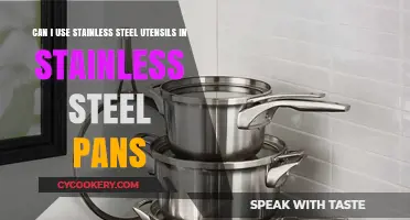 Stainless Steel Utensils: Safe for Stainless Steel Pans?