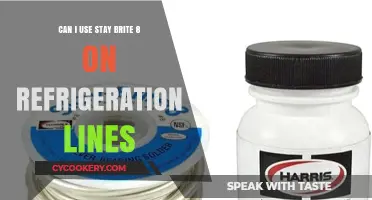 Using Stay Brite 8 on Refrigeration Lines: Safety and Effectiveness