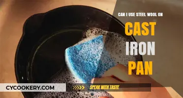 How to Clean Cast Iron with Steel Wool?