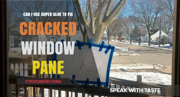 Super Glue: A Quick Fix for Cracked Window Panes?