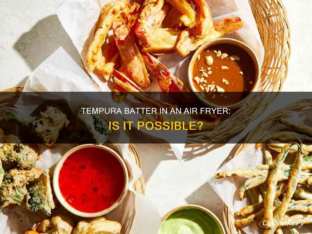 can i use tempura batter in air fryer