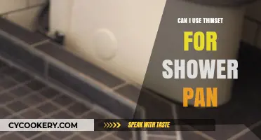 Thinset for Shower Pan: A Good Choice?