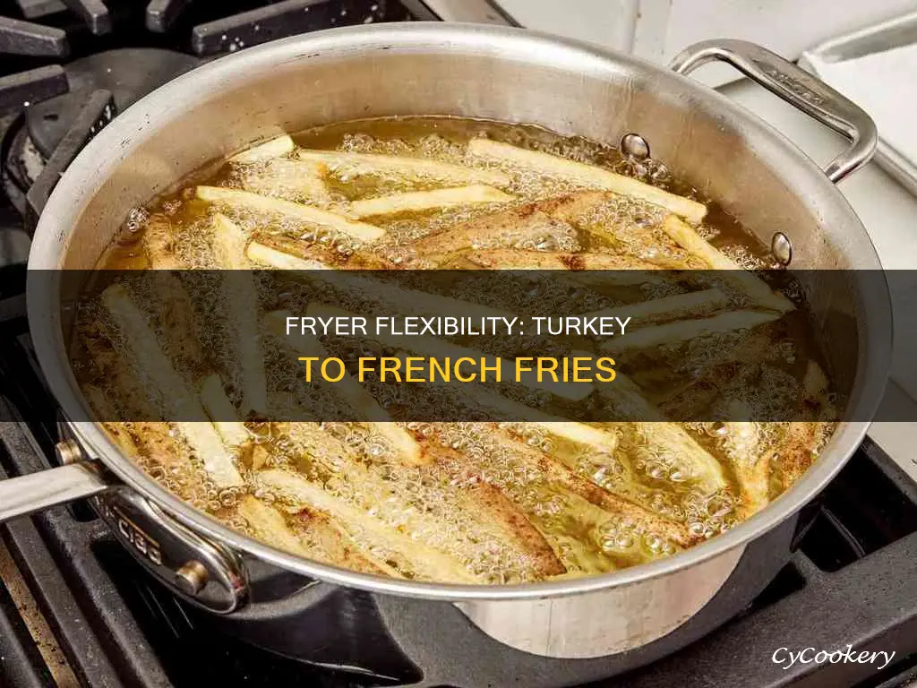 can i use turkey fryer for french fries