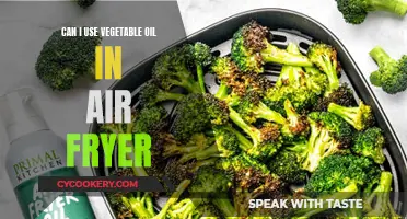 Vegetable Oil in an Air Fryer: Is It Safe?