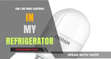 Can You Safely Use a Regular Lightbulb in Your Refrigerator?