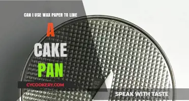 Wax Paper for Lining Cake Pans: Good or Bad?