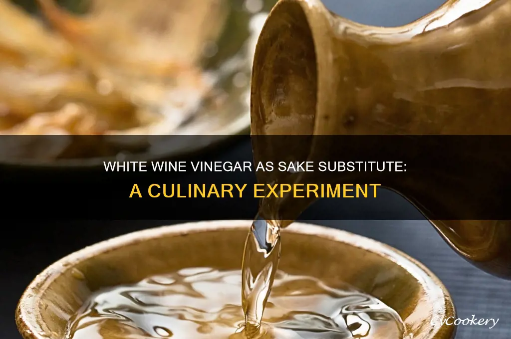 can i use white wine vinegar instead of sake