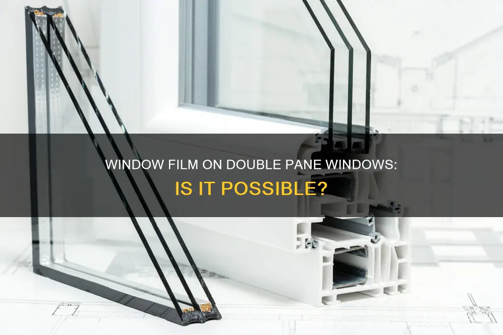 can I use window film on double pane windows