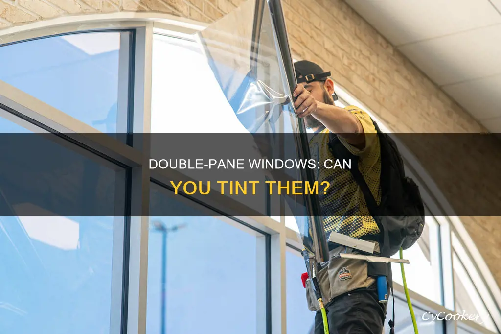 can I use windows tint on double pane