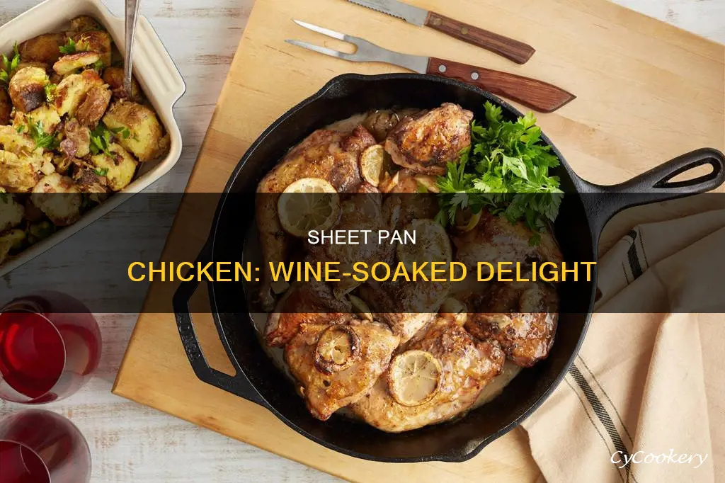 can I use wine sheet pan chicken