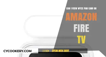 How to View Wyze Pan Cam on Amazon Fire TV