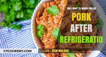 Should You Shred Pulled Pork Before or After Refrigeration?